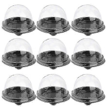 Mishan 50 Pcs Dome Cupcake Boxes