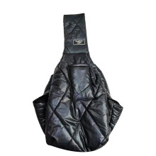 Pet Tote Bag Pet Carrier Bag Single-Shoulder Design For Outdoor Travel Black