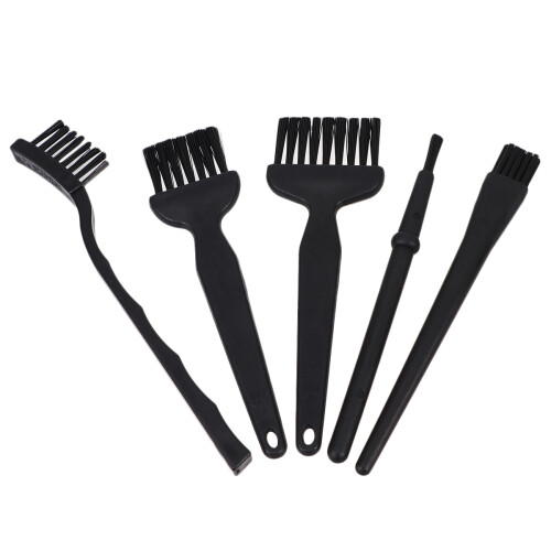 5-teilige ESD-Bürste zur von Handy, Tablet, PCB, schwarz