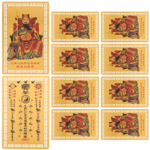 10Stück Taisui Karte Feng Shui Amulett Für Schutz Schlange Jahr