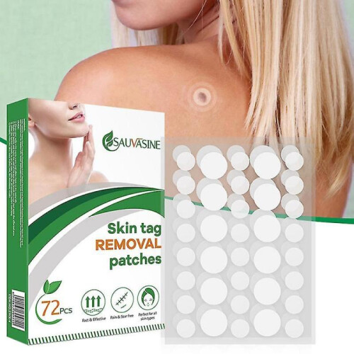72pcs Skin Tag Remover Warts Remover Patch Face Corn Plaster Acne Warts Treatment