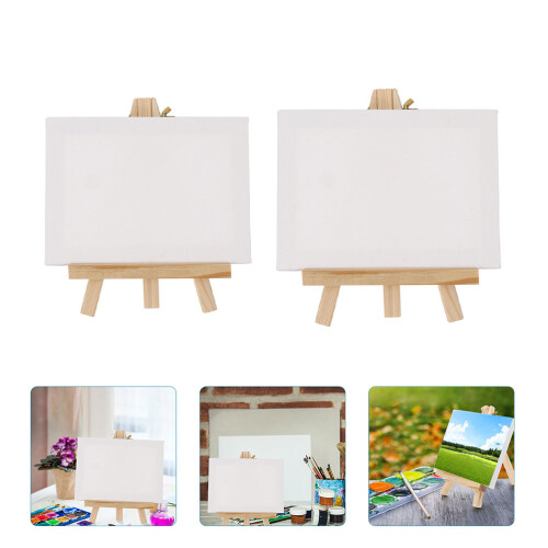 2 sets schildersezel voor kunstenaars met houders 2