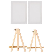 2 sets schildersezel voor kunstenaars met houders