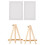 2 sets schildersezel voor kunstenaars met houders 1
