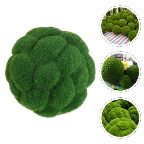 kunstmosbal decoratie microlandschap tuinversiering groen 1