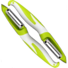 2 Pack 7.2 Inch Stainless Steel Fruit and Vegetable Peeler for XXF