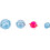 Fishing Float 5 Pcs Set ABS Balls Water Bubble Floats Tackle ABS Material Bubble Float Design 4
