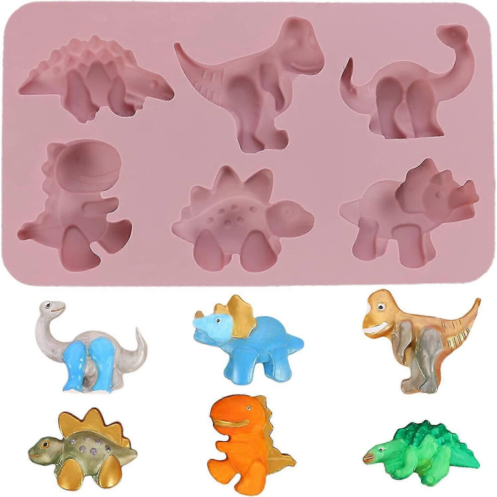 Dinosaur Shape Silicone Mold, Dinosaur Shape Non-Stick Silicone Baking Mold Dinosaur Shape Mold
