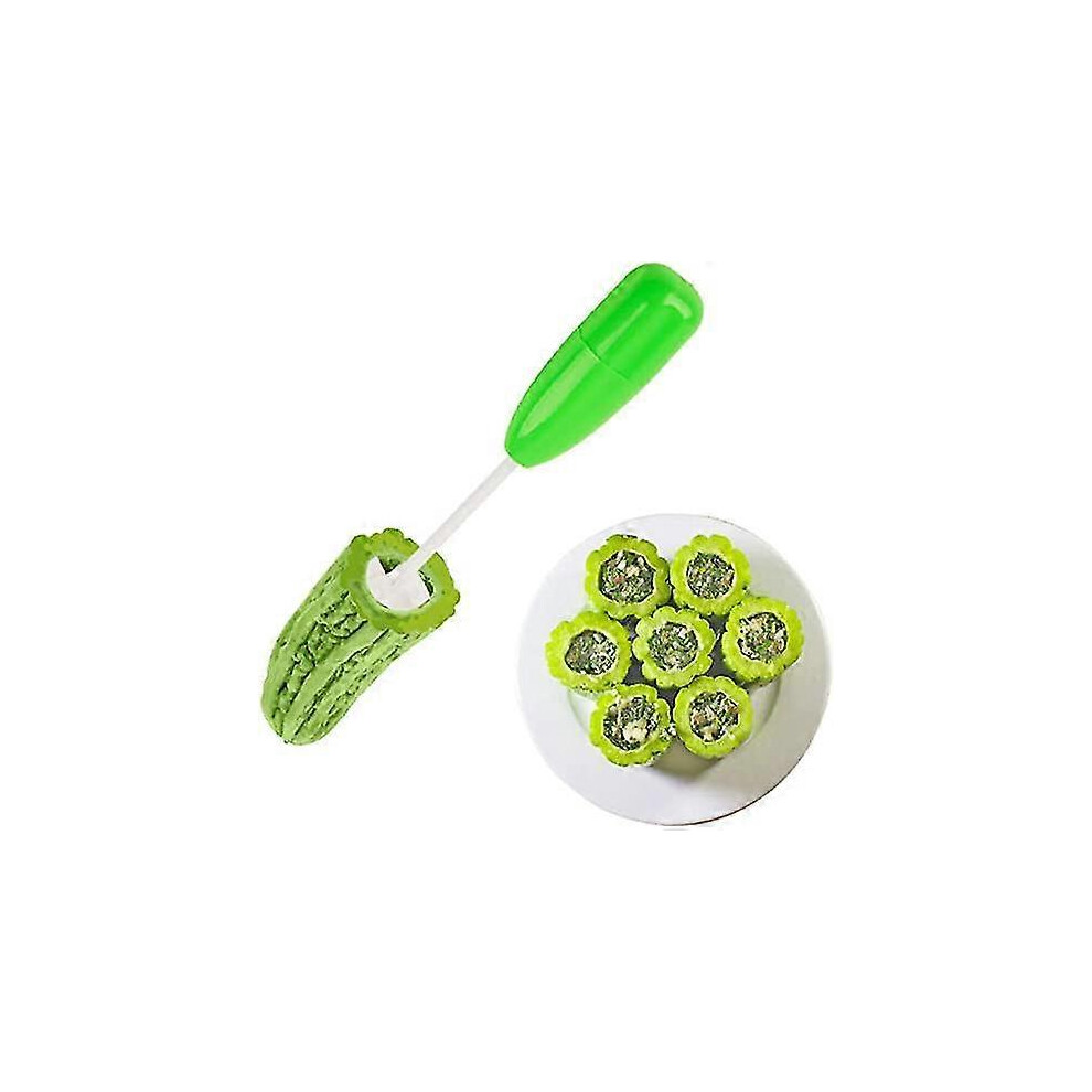 Set of 4 vegetable corers for the kitchen, 4 sizes for emptying vegetables and fruits