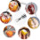 Stainless Steel Orange Peeler, Tomato Fruit Peeling Tool, Kitchen Peeler 5