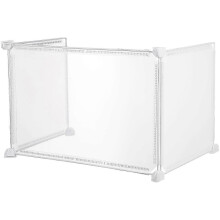 Pack Clear Plastic Desk Divider Panels, Universal Sneeze Guard for Restaurant