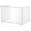 Pack Clear Plastic Desk Divider Panels, Universal Sneeze Guard for Restaurant 1