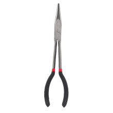 11in Long Nose Pointed Pliers Needle Nose Pliers With Non Slip Handle High Hardness Tool Steel For Repairing Hand Tools