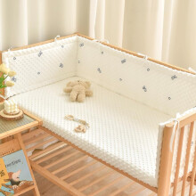 Baby Rail for Bed, Toddler Bed Guard, Fall Protection, Cushion Side Protectors, Rail Liner Cover, A08, 150x28 cm