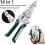 16 In 1 Wire Stripping Pliers, Multi-Function Electrician Tool With Crimping And Wire Cutting, Foldable Stripper 3