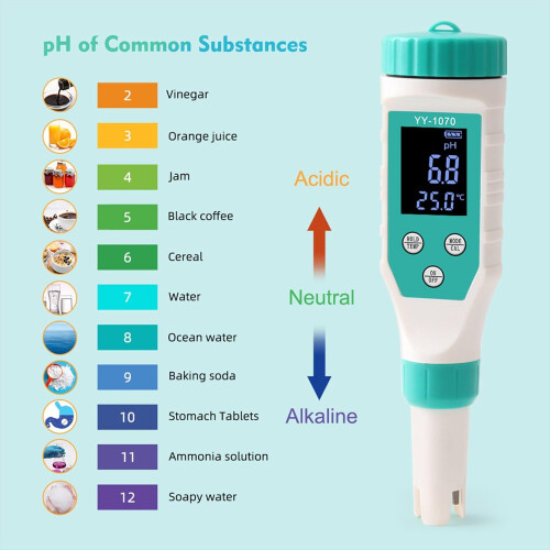 Multipurpose Advanced Water Testing Instrument Model X1 Portable Salinity 0-40 PPT Temperature Readings 2