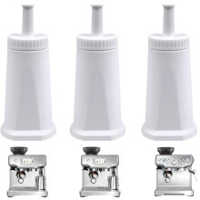 3Pcs Water Filters For Sage Coffee Machines - SES990 SES980 SES500 Compatible, BES008 Softener, Barista Express & Pro