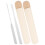 1 set grundierungsmischstäbchen mit langem , make-up-spatel 10