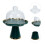 ceramic cake stand with dome high foot storage tray dessert display 4