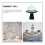 ceramic cake stand with dome high foot storage tray dessert display 8