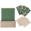 1Set Kalender Ornament Groen Voor Bureaublad 7