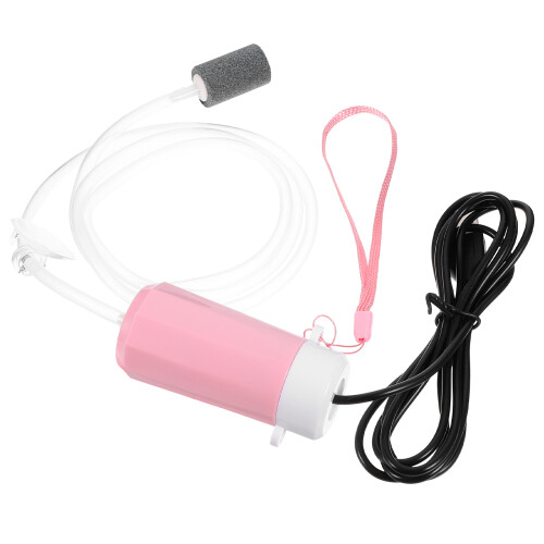 1 Set USB Oplaadbare Zuurstofverrijker Luchtpomp Visbak Aquarium 2