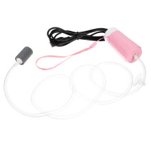 1 Set USB Oplaadbare Zuurstofverrijker Luchtpomp Visbak Aquarium