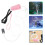 1 Set USB Oplaadbare Zuurstofverrijker Luchtpomp Visbak Aquarium 6