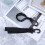 4Pcs Plastic Paddle Holder Hooks Black Outdoor Kayak Clips 9