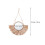 Handmade Raffia Wall Mirror Pendant Rustic Style Home Decoration 2