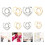 8- . t-shirt-clips mit , schalclip, ring, accessoires 4