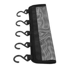1X Zwarte Hoedenhanger Met Haken Voor Caps En
