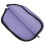 Étui Raquette Tennis De Table Violet Aluminium Zippé 6