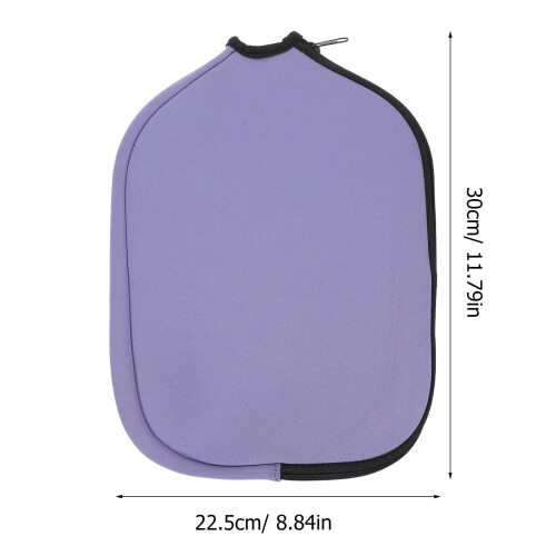 Étui Raquette Tennis De Table Violet Aluminium Zippé 1