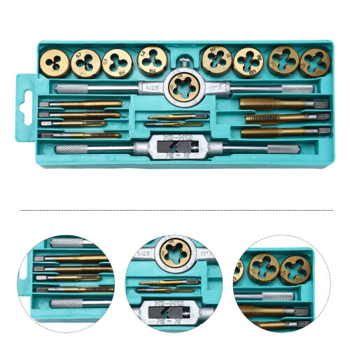 1Set Tap Die Set Gouden Voor Onderhoud 1