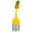 Orange Stainless Steel Tea Strainer Durable Silicone Leaf Filter 1