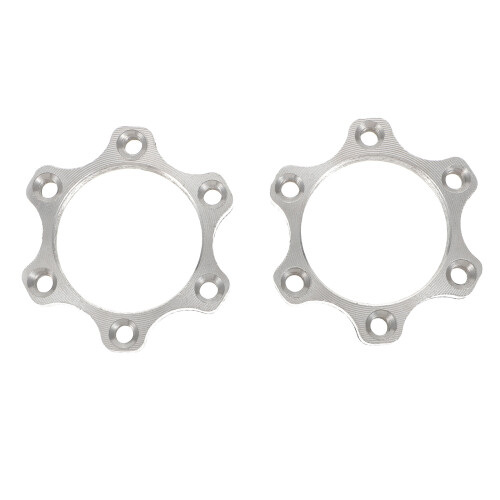 2 freewheel voor/achternaaf met schroefdraad, 6-gats