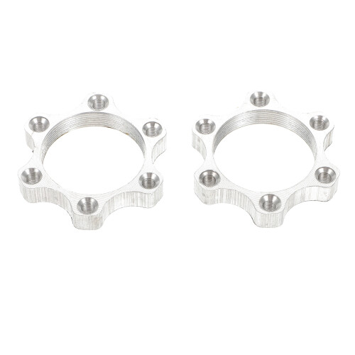 2 freewheel voor/achternaaf met schroefdraad, 6-gats 2