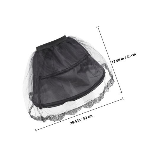jurk ondergoed cosplay petticoat met elastische taille 1