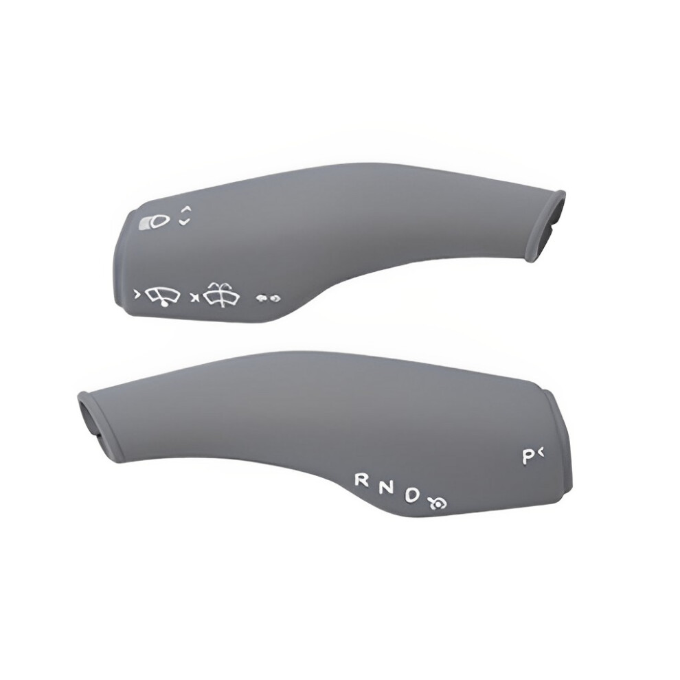 (Grey) 1 Pair Steering Wheel Lever Cover Knob Protector Automotive Modified-image-OPC-PKSJJPK-NEW