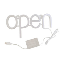 Neon Sign Lighted Letters LED Open Sign Wall Decor Neon Light For Shop