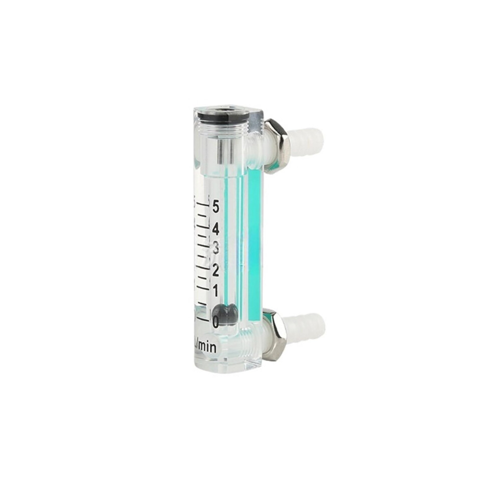 Gas Flowmeter Oxygen Air 1-10 Lpm Plus Minus Five Percent Accuracy Acrylic Rotameter With Valve Lzq6 110Lpm 9084446141214