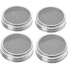 Set of 2 Premium Stainless Steel Salt and Pepper Mills, Adjustable Ceramic Sea Salt Mill and Pepper Mill