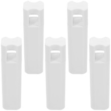 5 Stuks Plastic Kabelkwast Voor Vensterbedekking Wit