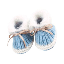 1 paar unisex baby prewalkers winterschoenen lichtblauw 0-6