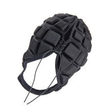 verstellbarer torwarthelm für fußball rugby outdoor kopfschutz