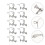 10 clip-on oorringconverters, diy oorringaccessoires 5