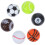 1 set rubber golfballen met geschenkverpakking 4