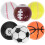 1 set rubber golfballen met geschenkverpakking 10