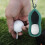 2X Draagbare Siliconen Golfs Ballentas Met Karabijnhaak, Wit 10